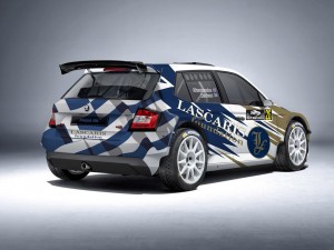 Skoda Fabia R5 Lambros Athanassoulas - Nikos Zakcheos Rallye Monte-Carlo 2016 (2).jpg